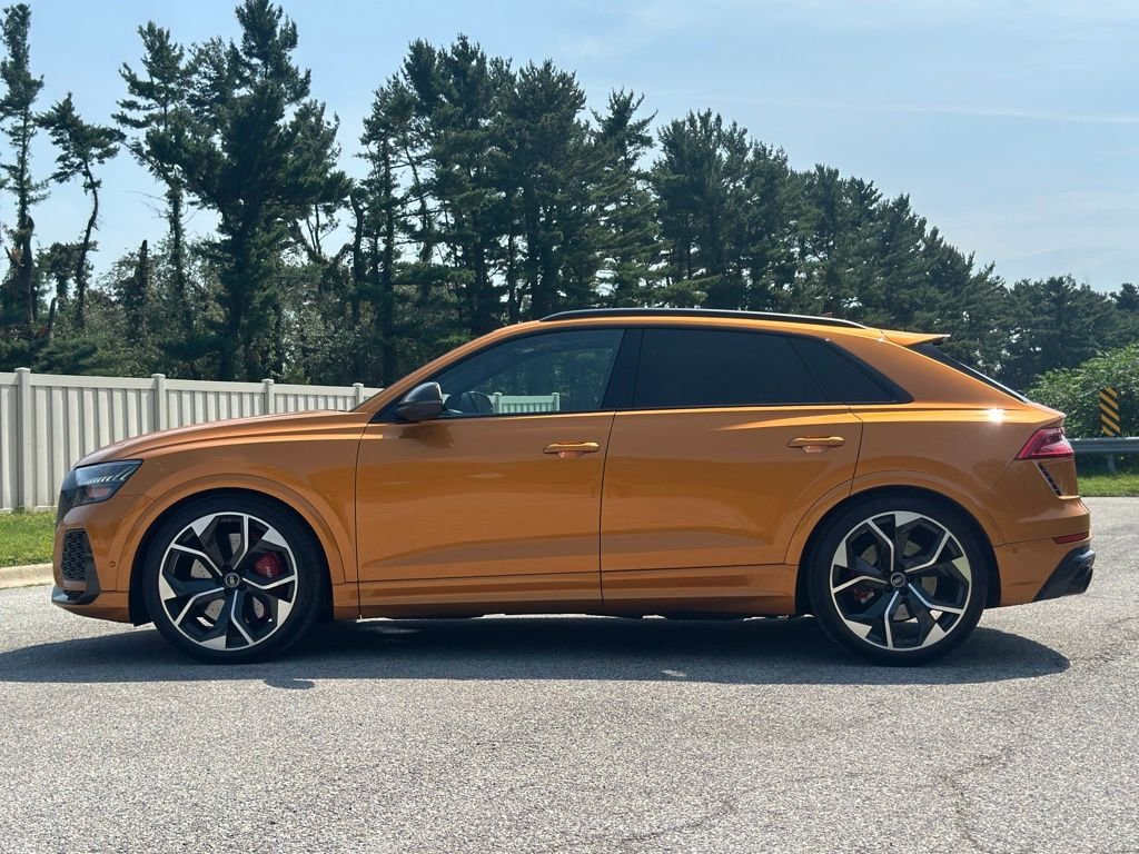 Used 2023 Orange Audi 4.0T image 4