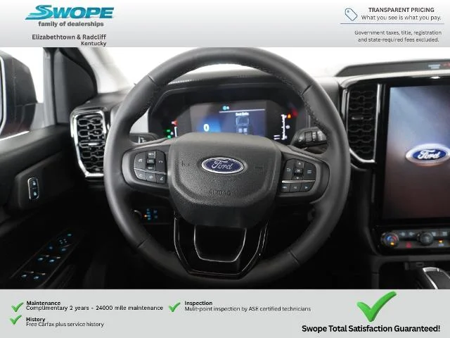 New 2026 Ruby Red Metallic Tinted Clearcoat Ford XLT image 49