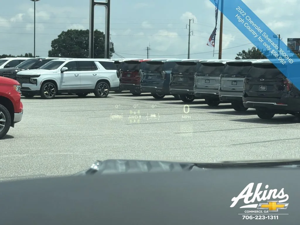 Used 2022 Black Chevrolet High Country DRW image 29