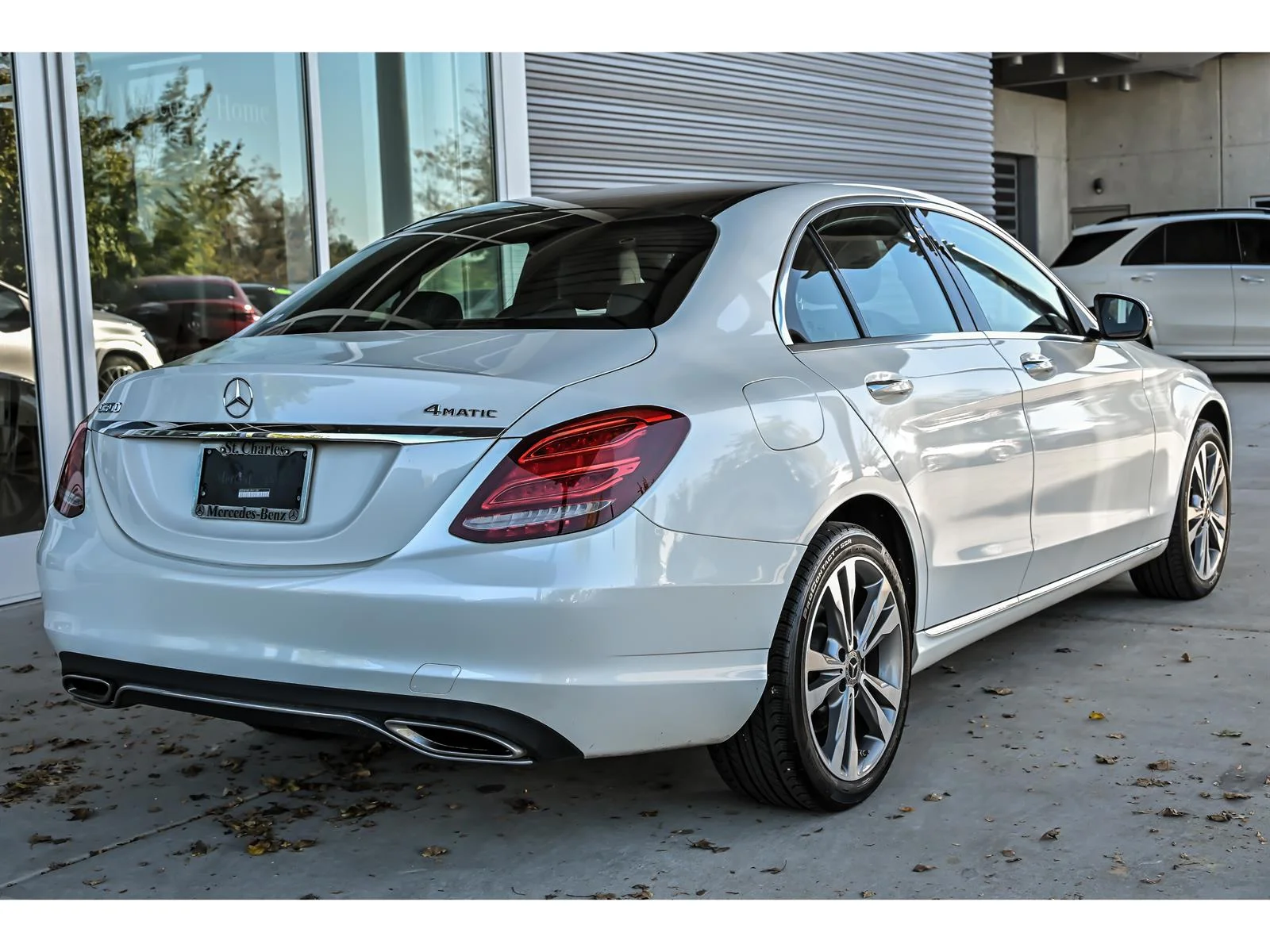 Used 2018 White Mercedes-Benz C 300 4MATIC® image 8