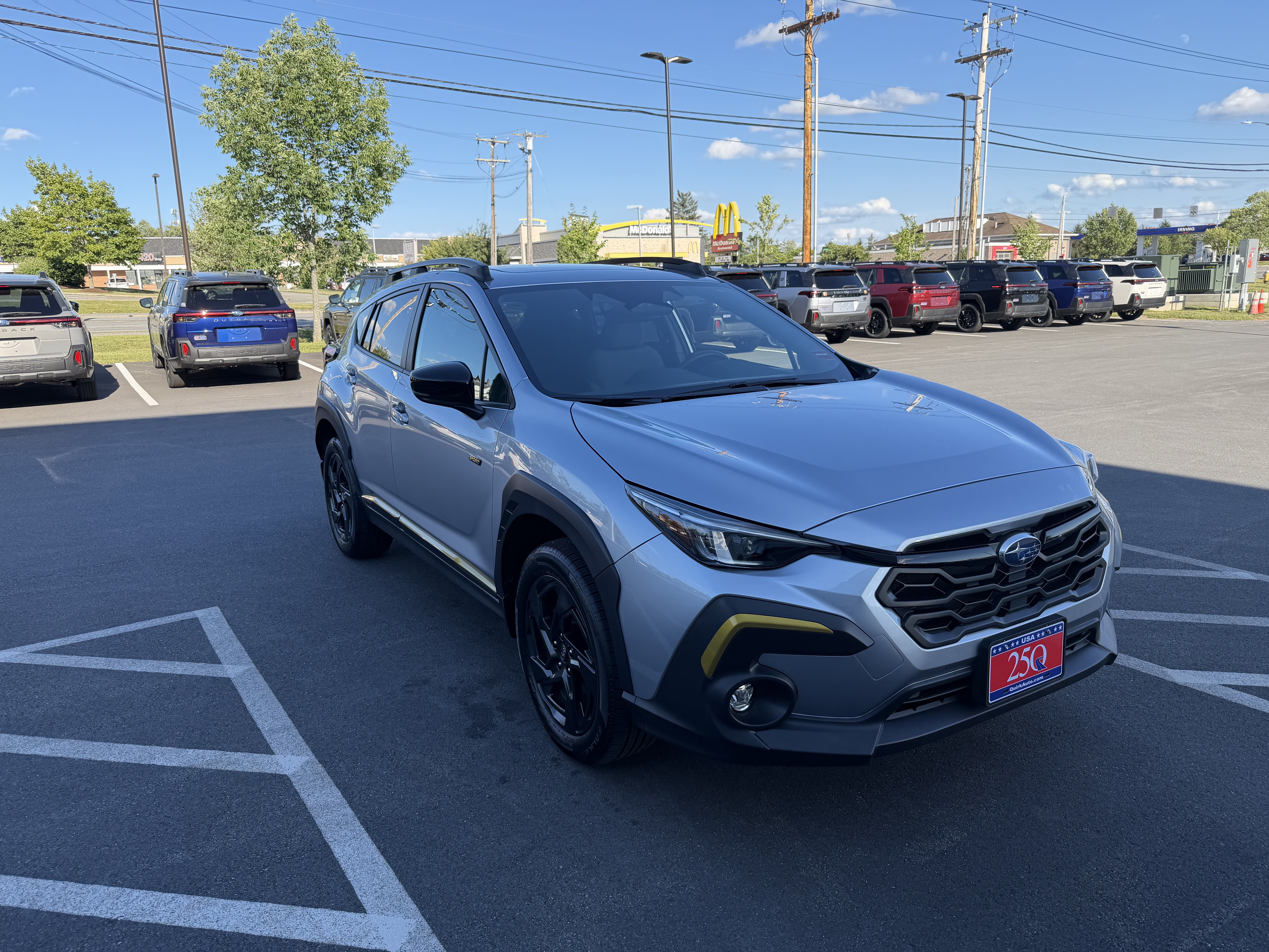 Used 2024 Ice Silver Metallic Subaru Sport image 7