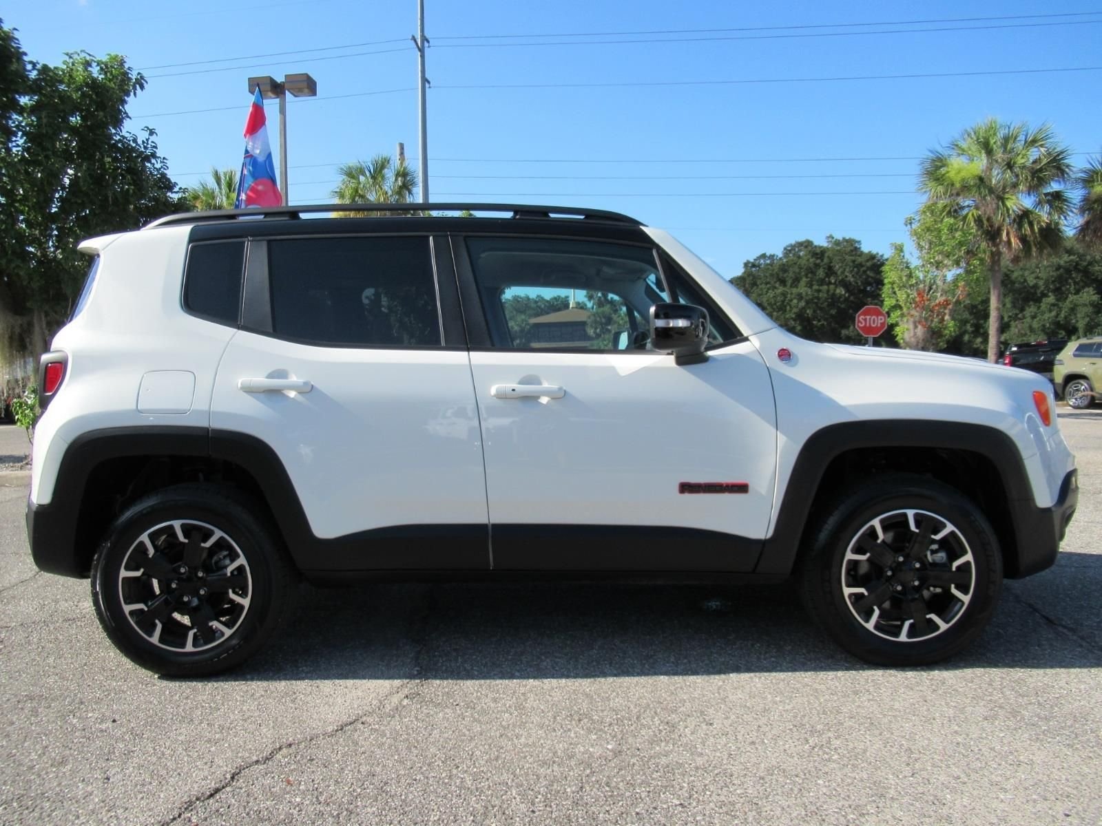 Certified Used 2023 White Jeep Trailhawk image 2