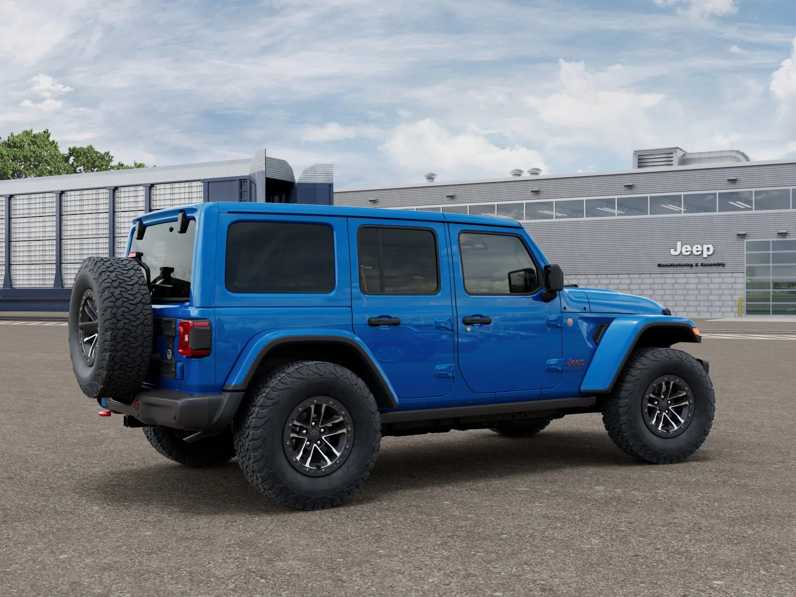 New 2026 Hydro Blue Pearl-Coat Exterior Paint Jeep  image 2