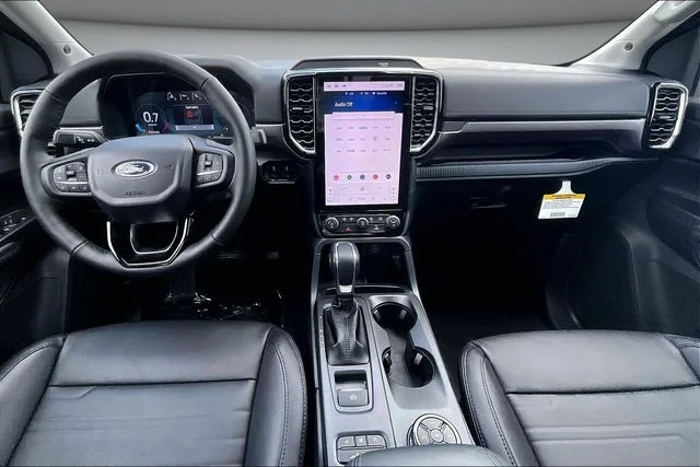 New 2025 Azure Gray Metallic Tri-coat Ford LARIAT® image 5