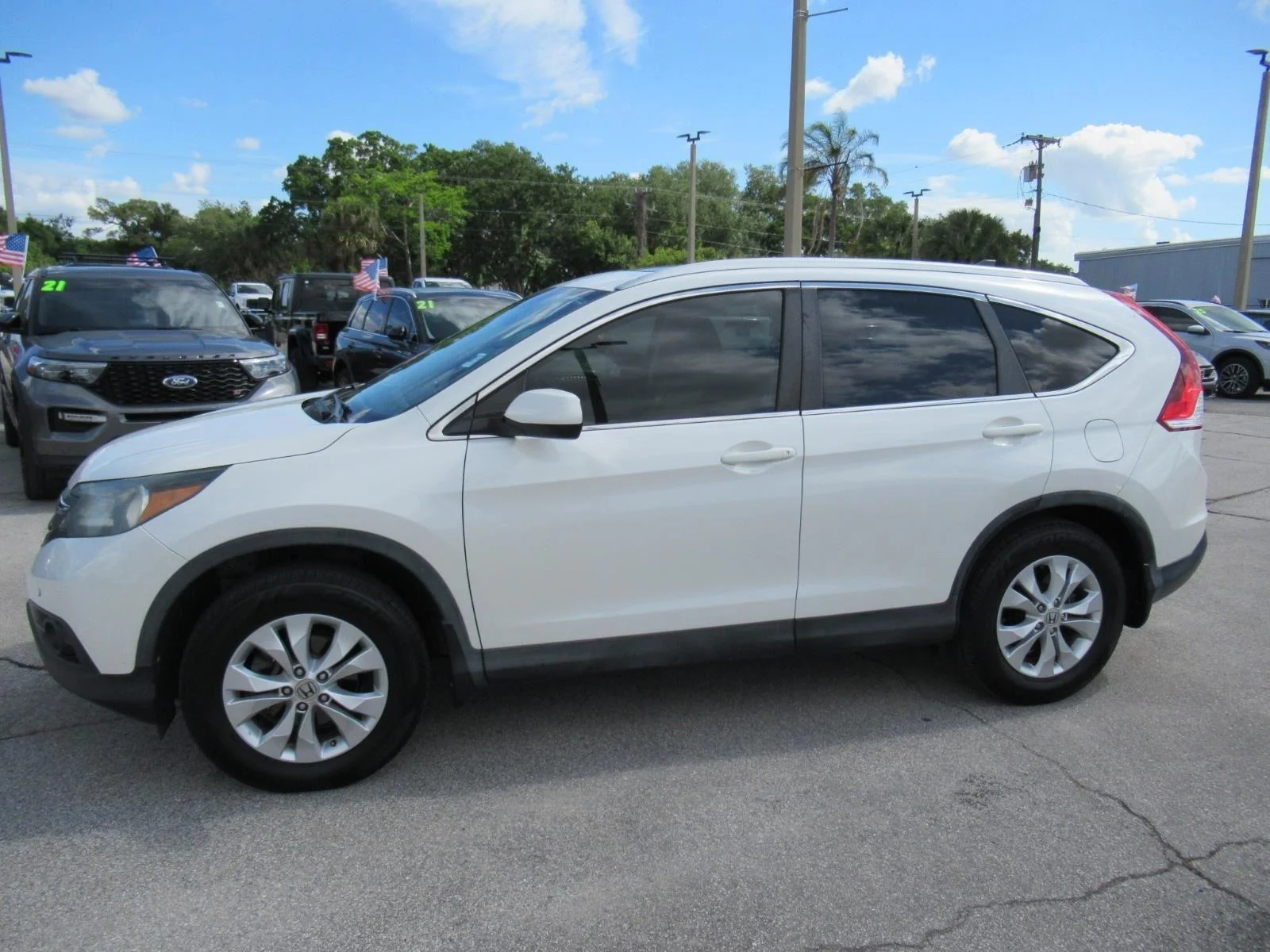 Used 2014 White Honda EX-L image 4