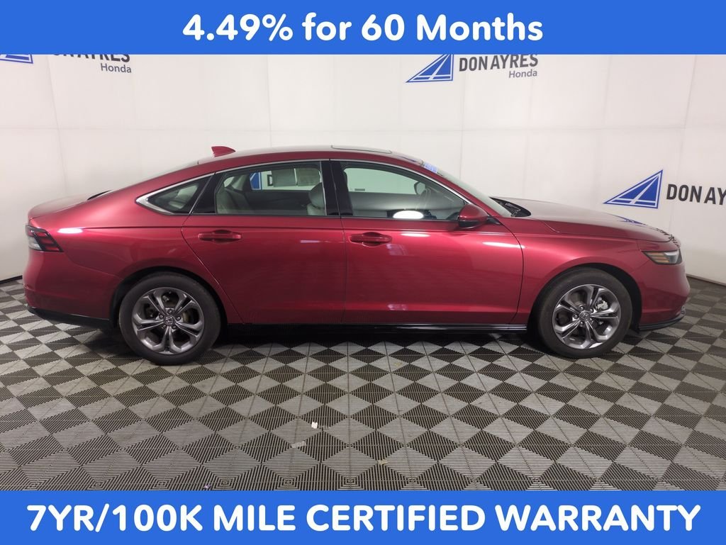 Certified Used 2024 Radiant Red Metallic Honda EX-L image 6