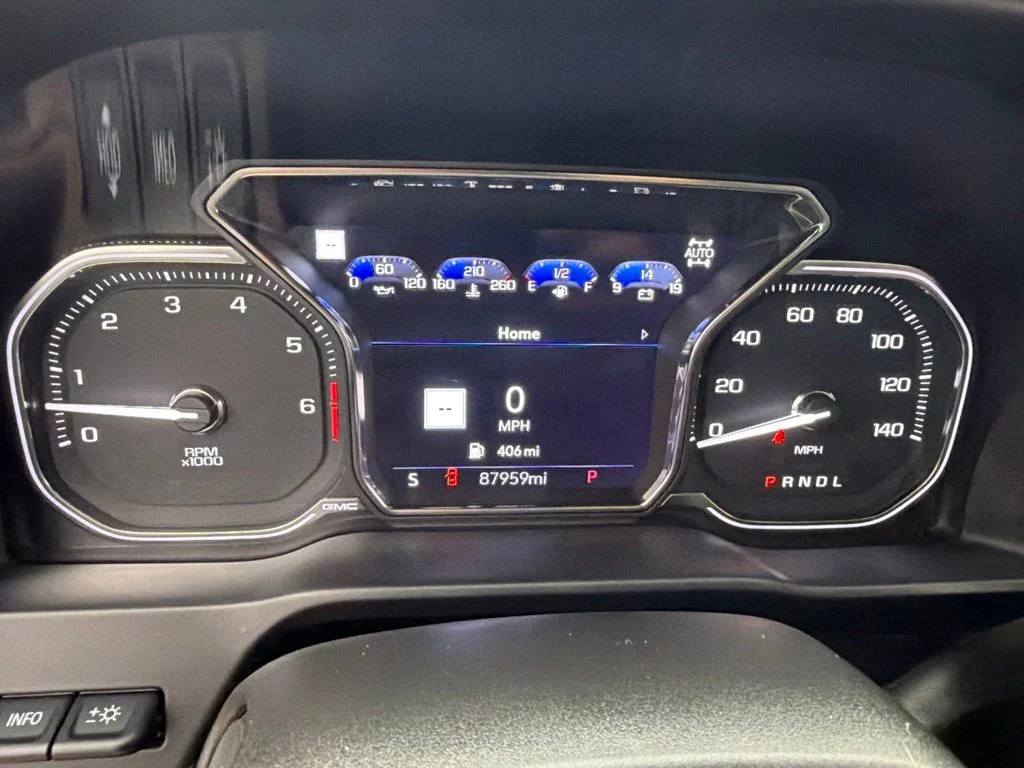 Used 2020 Blue GMC AT4 image 13