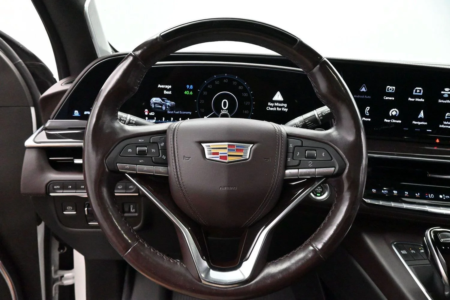 Used 2021 Crystal White Tricoat Cadillac Sport Platinum image 16