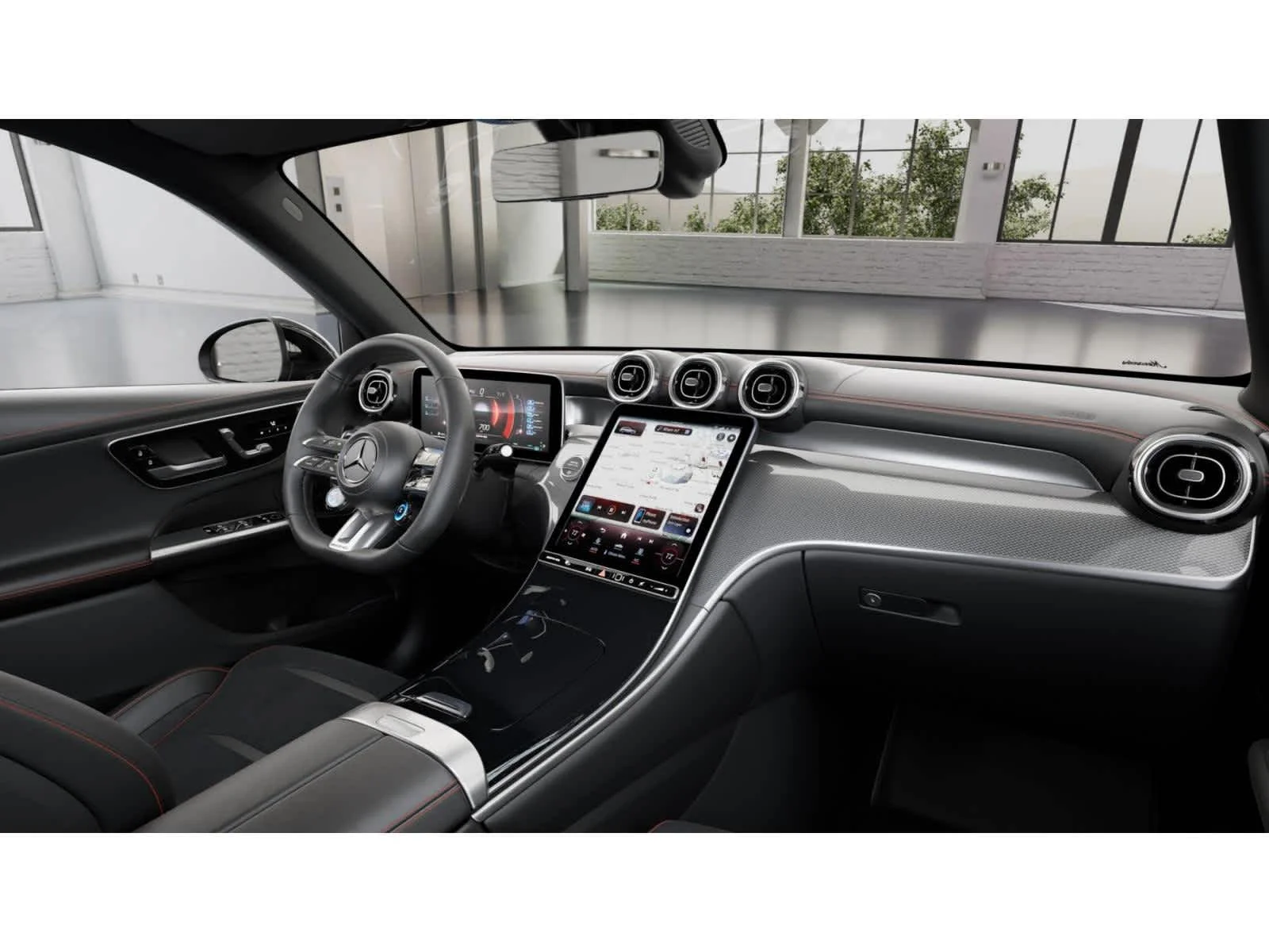 Used 2024 Obsidian Black Metallic Mercedes-Benz AMG® GLC 43 image 6