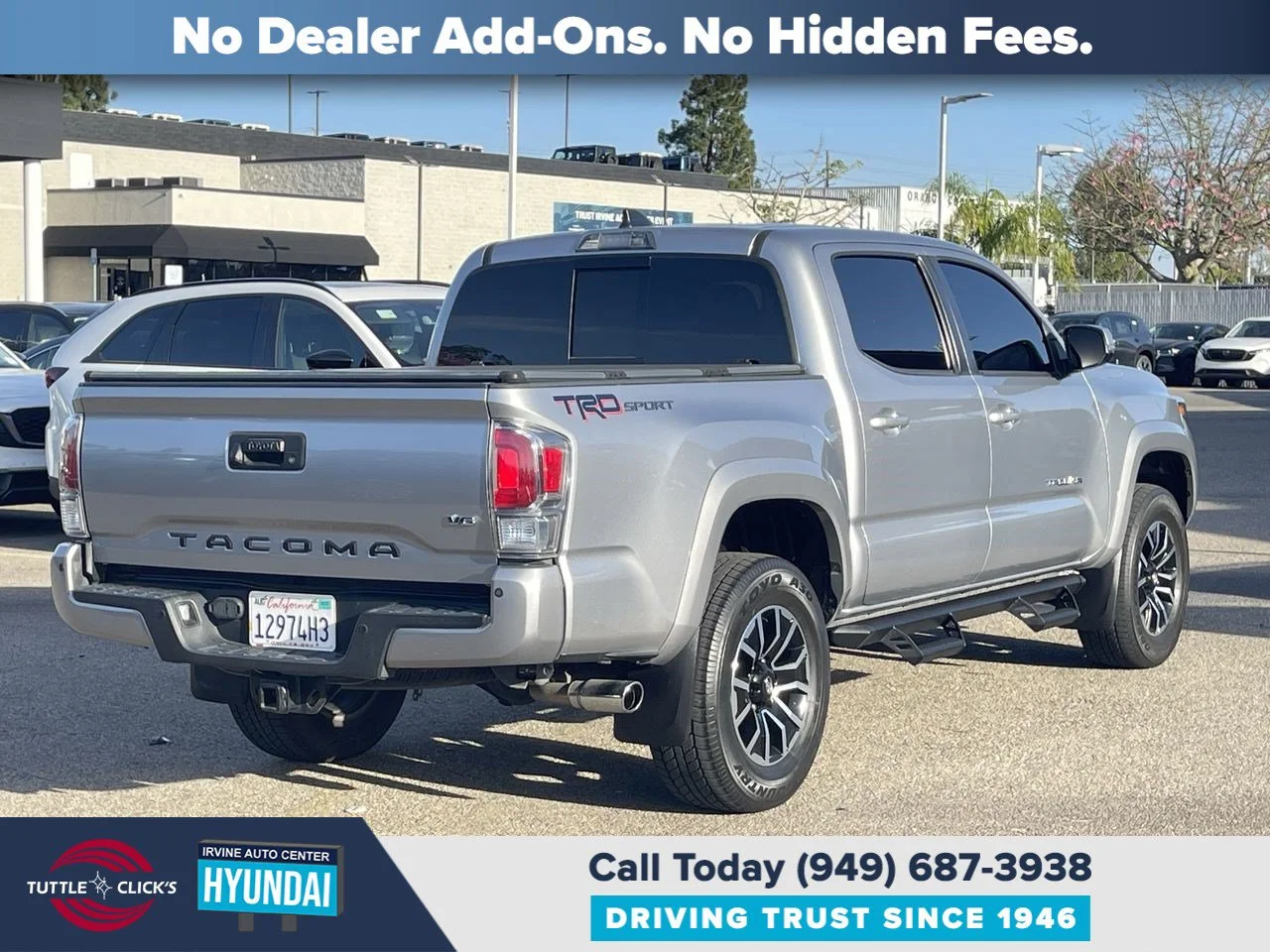 Used 2021 SILVER SKY METALL TOYOTA TRUCK TRD SPORT image 15