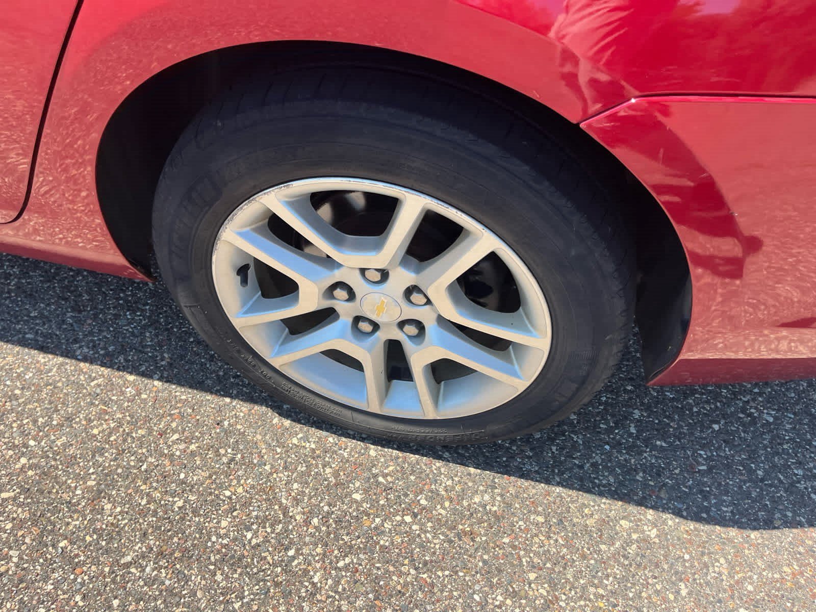 Used 2014 Crystal Red Tintcoat Chevrolet LT image 8