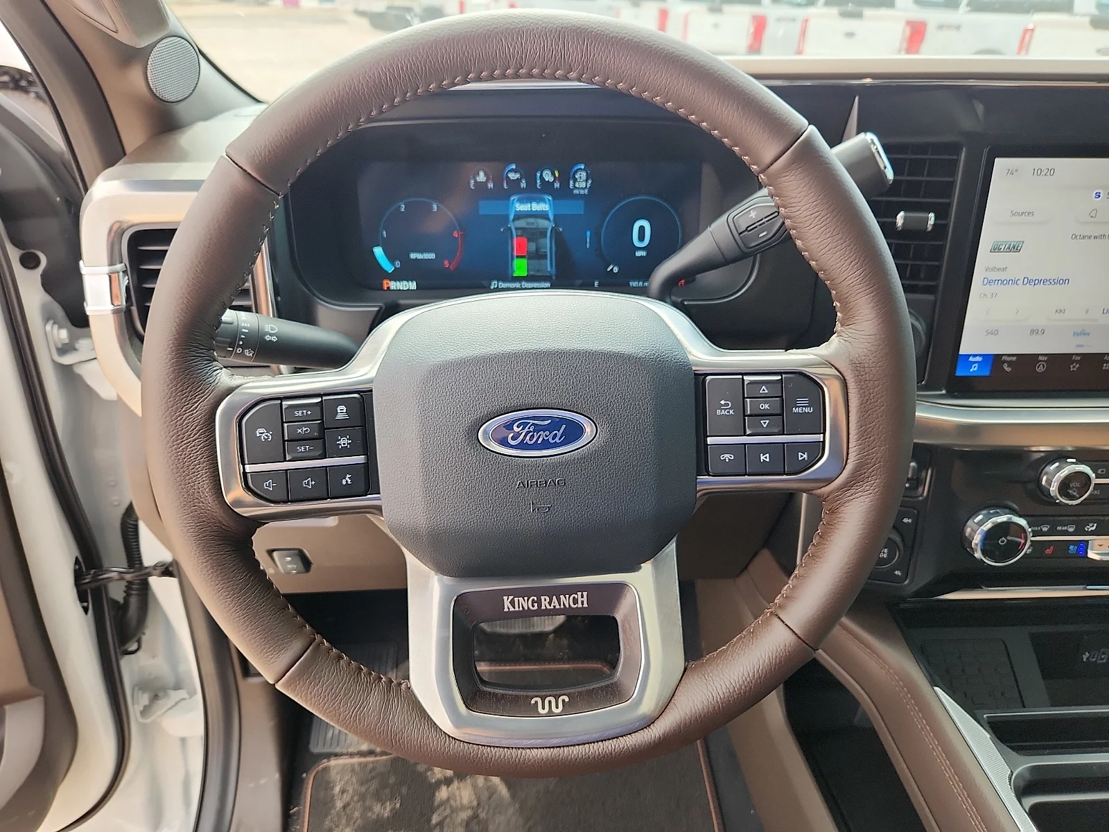 New 2026 Star White Metallic Tri-Coat Ford F-350® King Ranch® image 21