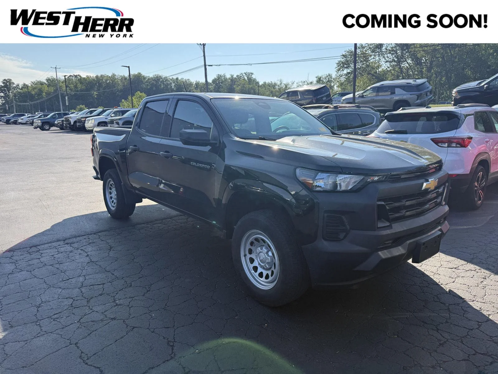 Used 2023 Black Chevrolet 4WD Work Truck image 1