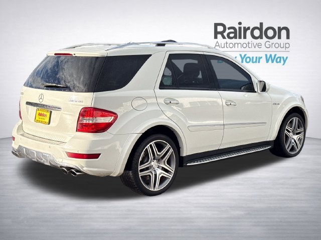 Used 2010 Arctic White Mercedes-Benz ML 63 AMG® image 7