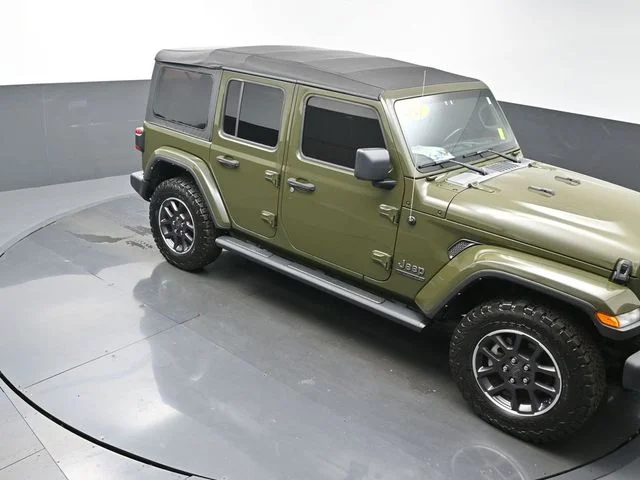 Used 2021 Green Jeep Unlimited Sport image 42