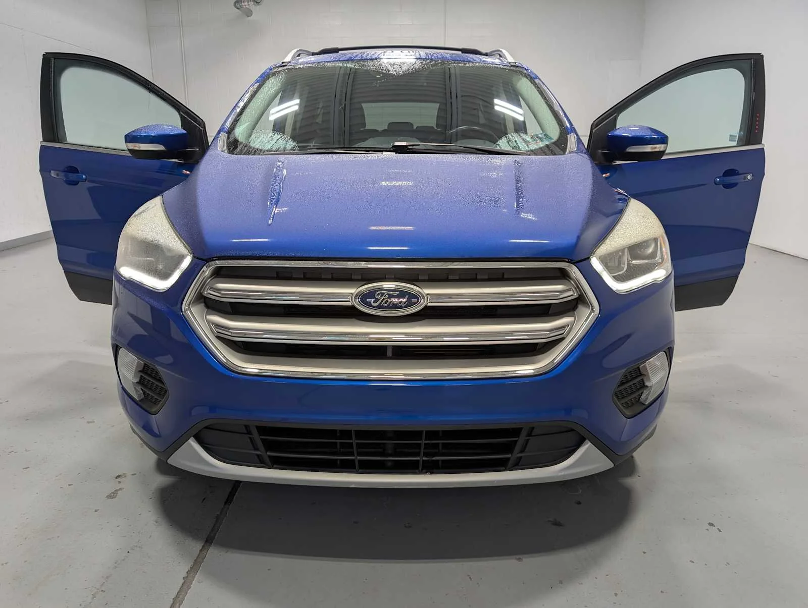 Used 2017 Lightning Blue Ford Titanium image 15