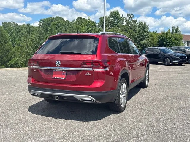 Used 2019 Red Volkswagen 3.6L V6 SE image 4