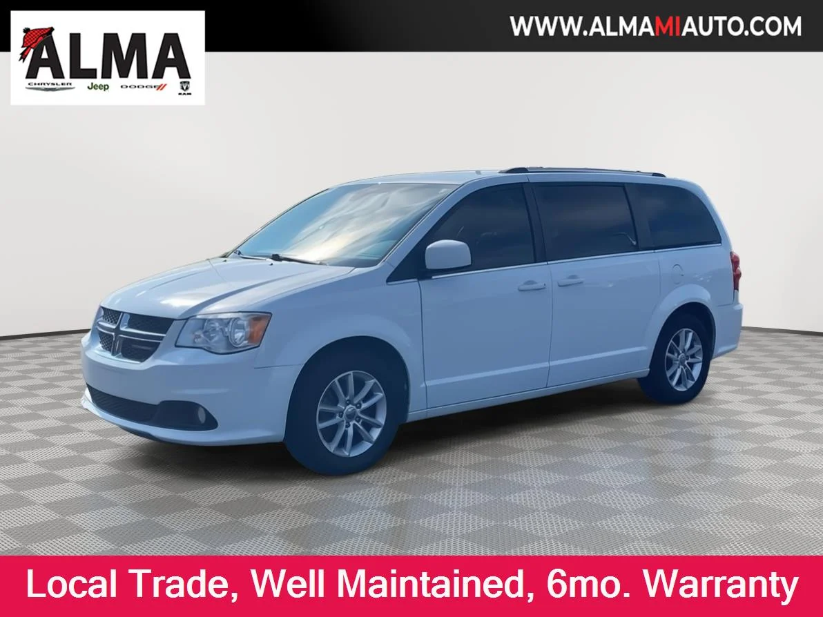 Used 2019 White Knuckle Clearcoat Dodge SXT image 1