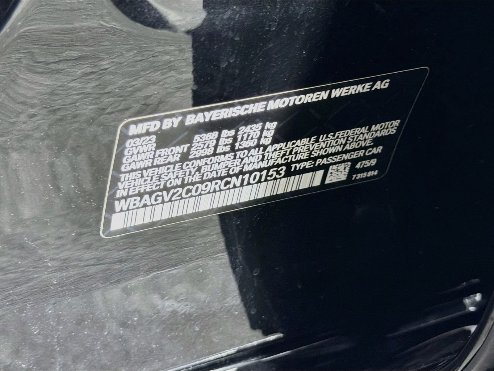 Certified Used 2024 Black Sapphire Metallic BMW 840 image 34