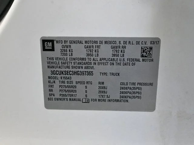 Used 2017 White Chevrolet LTZ image 51