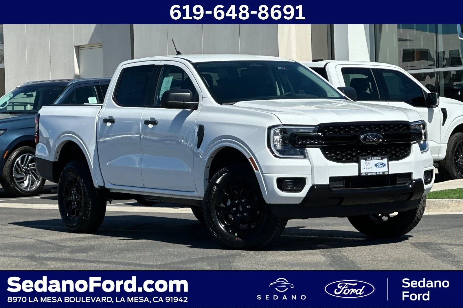 New 2026 White Ford XLT image 1