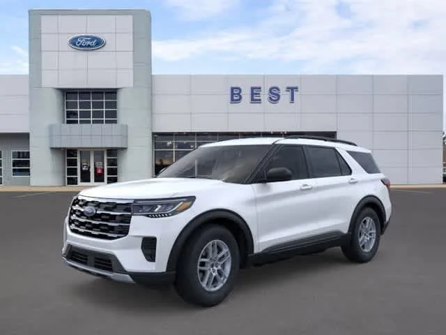 New 2026 Star White Metallic Tri-Coat Ford Active image 24