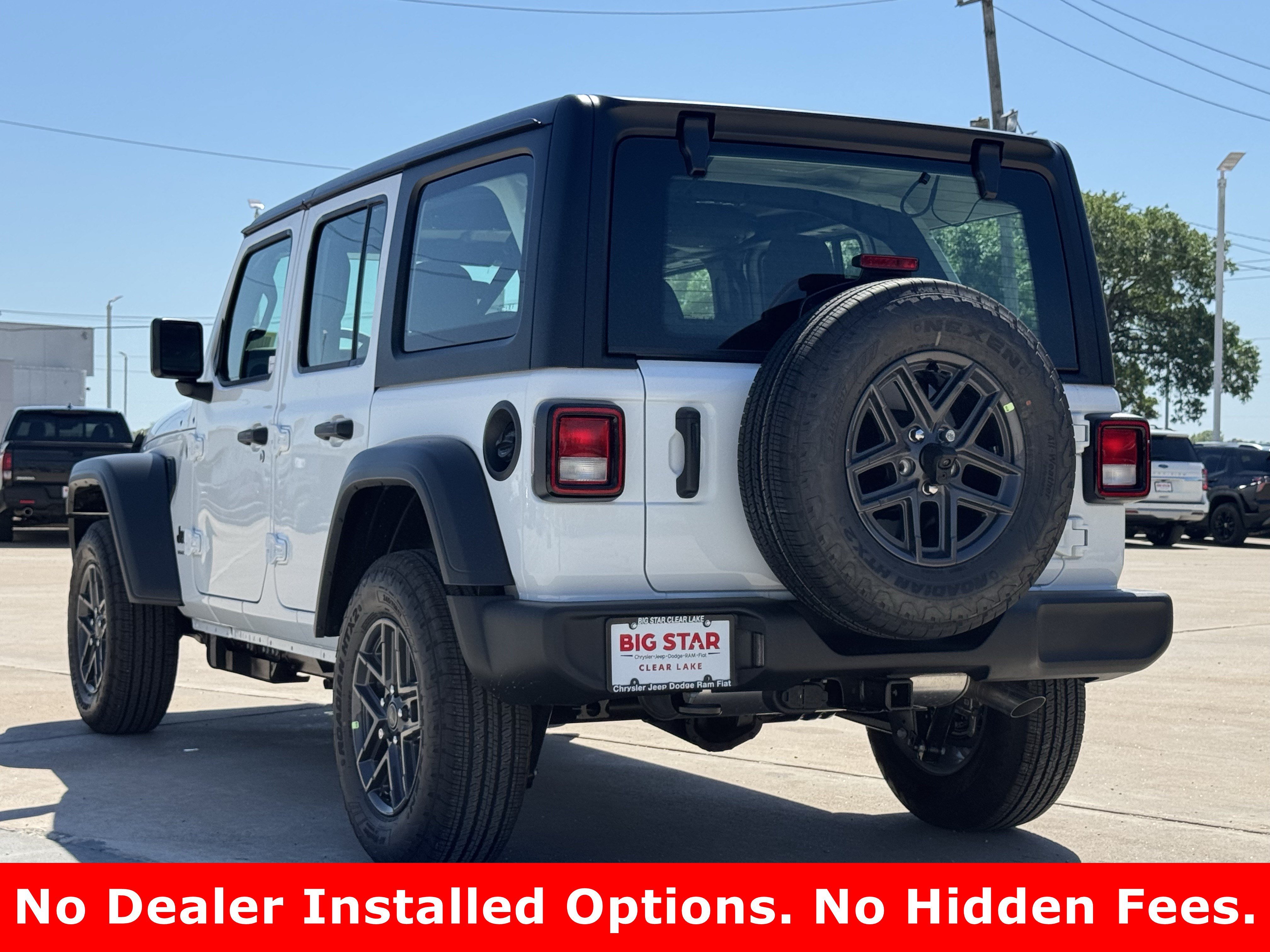 New 2026 Bright White Clear-Coat Exterior Paint Jeep Sport image 7
