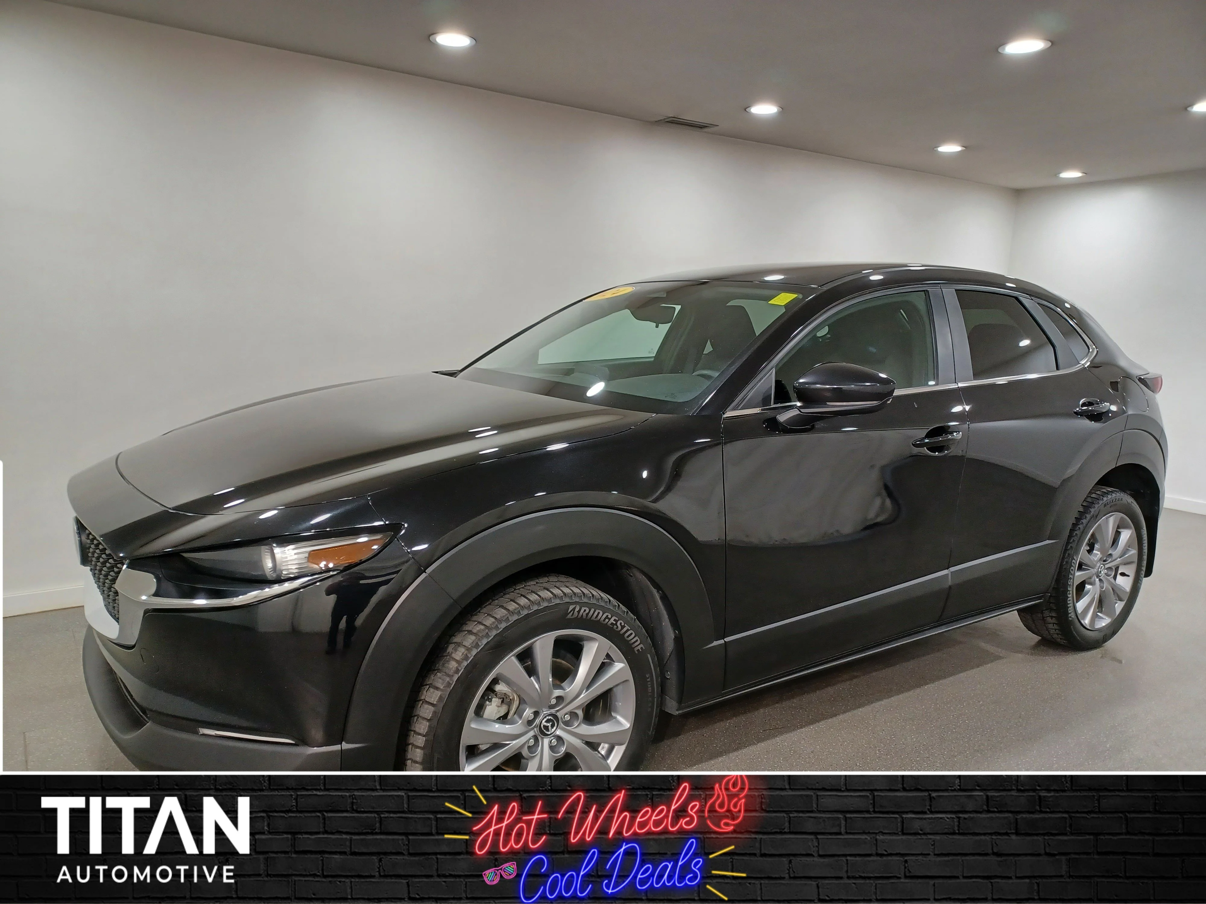 Certified Used 2024 Jet Black Mica Mazda GS AWD*Adaptive Cruise | Htd Seats & Wheel| Blind Spot Detection | Lane Keep Assist | Apple CarPlay image 1