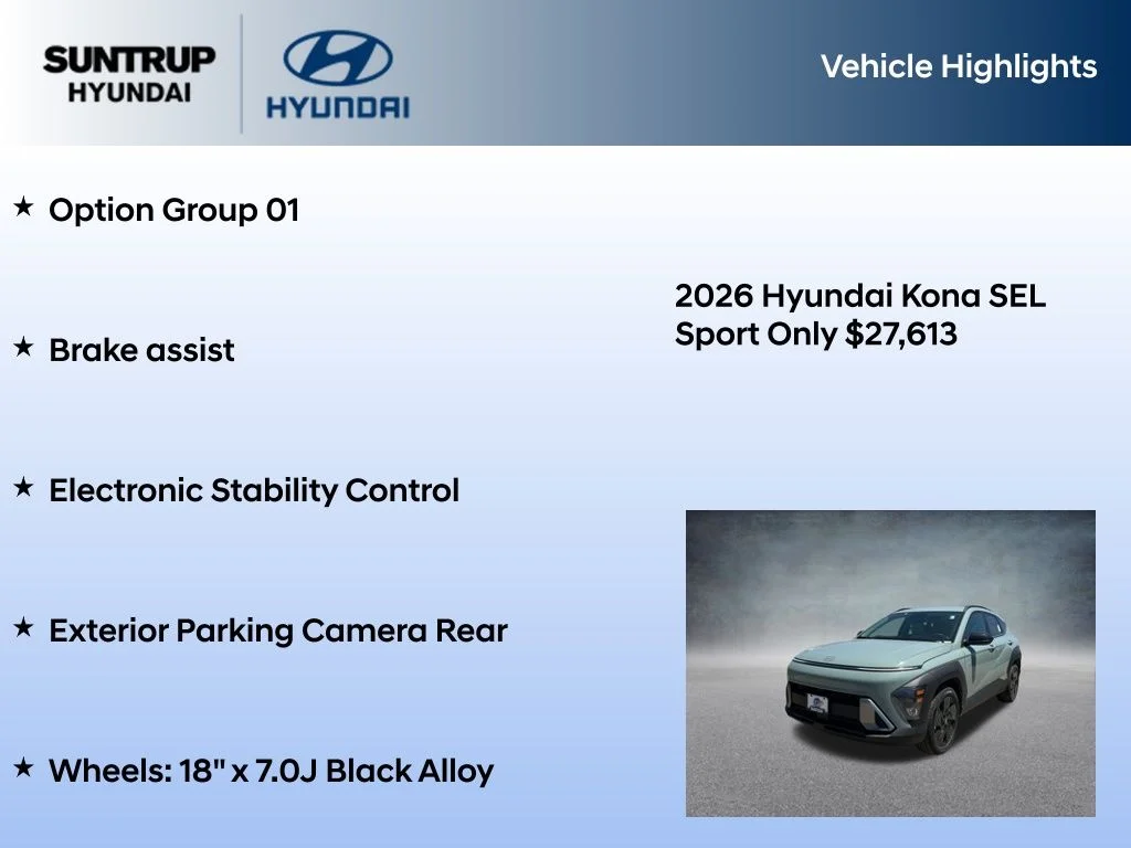 New 2026 Mirage Green Hyundai SEL Sport image 7