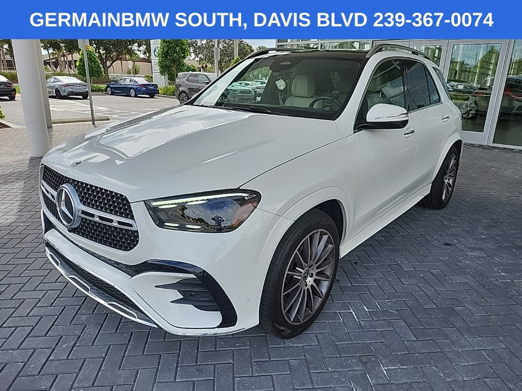 Used 2024 Polar White Mercedes-Benz GLE 350 image 1