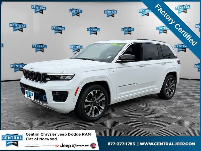 Used 2022 White Jeep Overland 4xe image 1