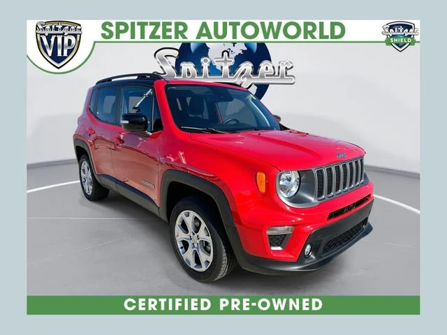 Used 2022 Red Jeep Limited image 1
