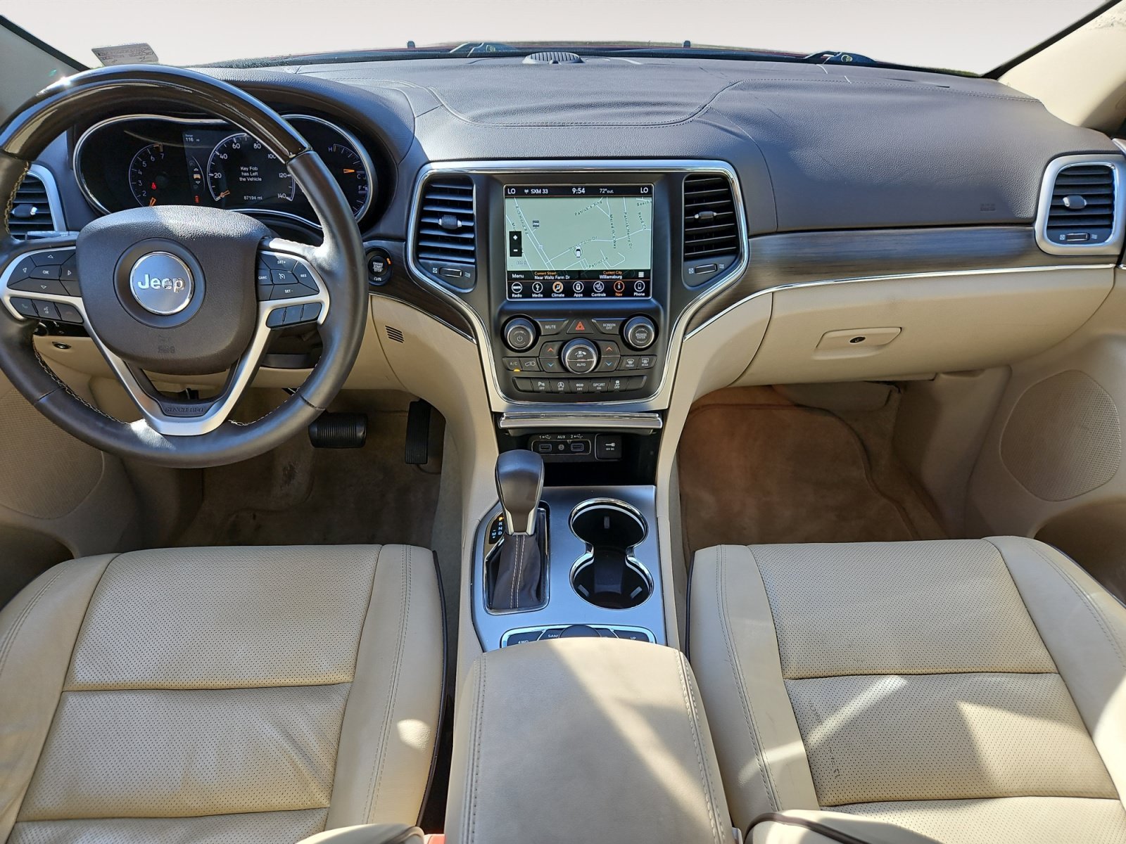 Used 2018 Red Jeep Overland image 10