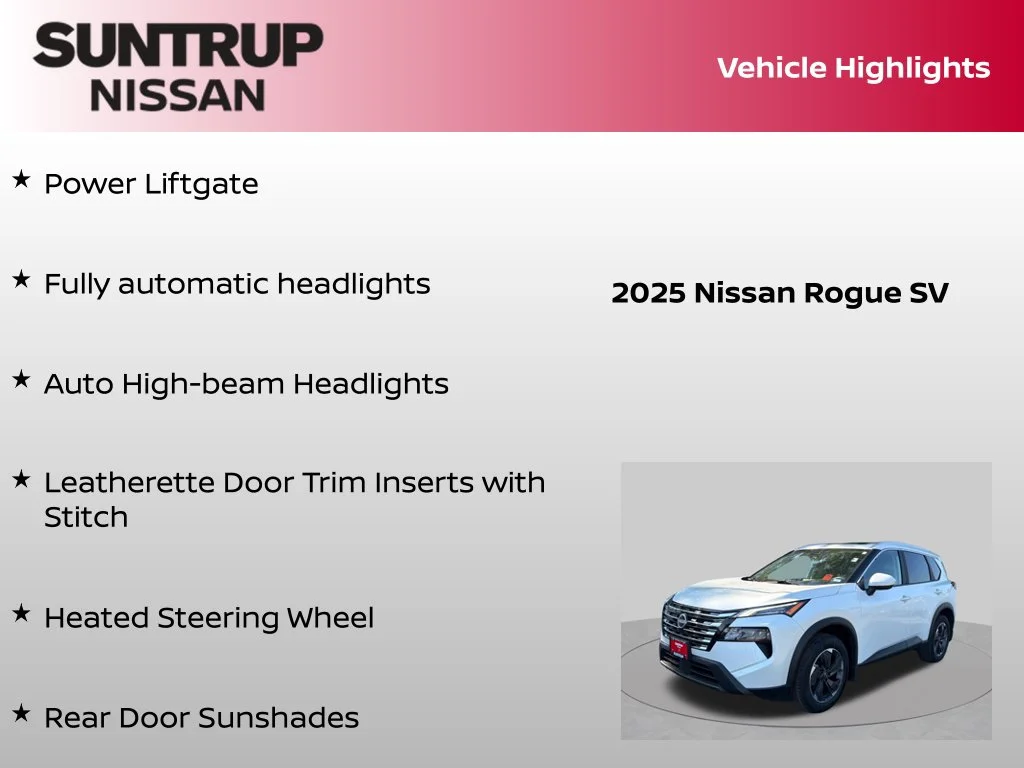 Used 2025 White Nissan SV image 16