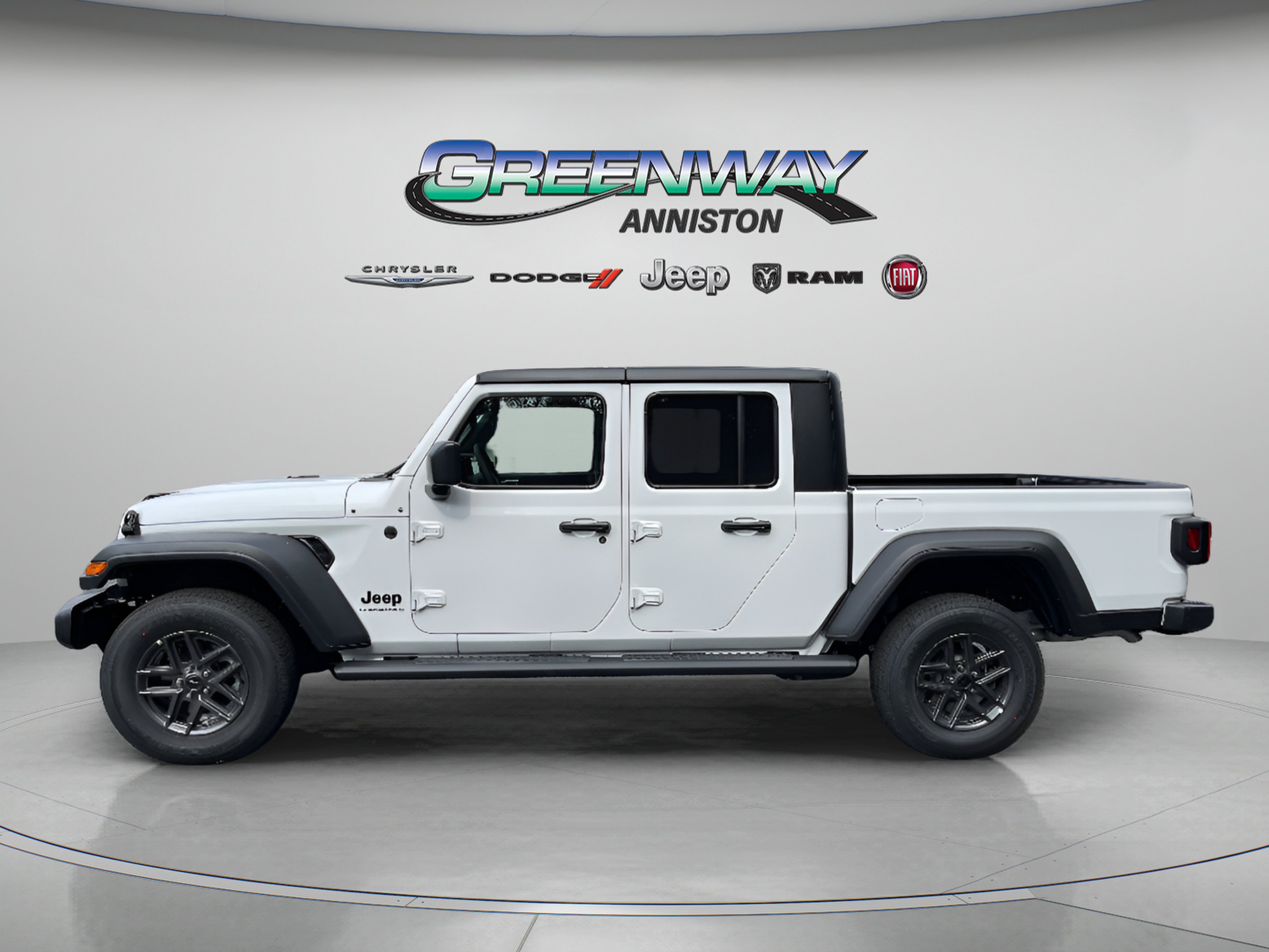New 2025 Bright White Clearcoat Jeep Sport S image 4