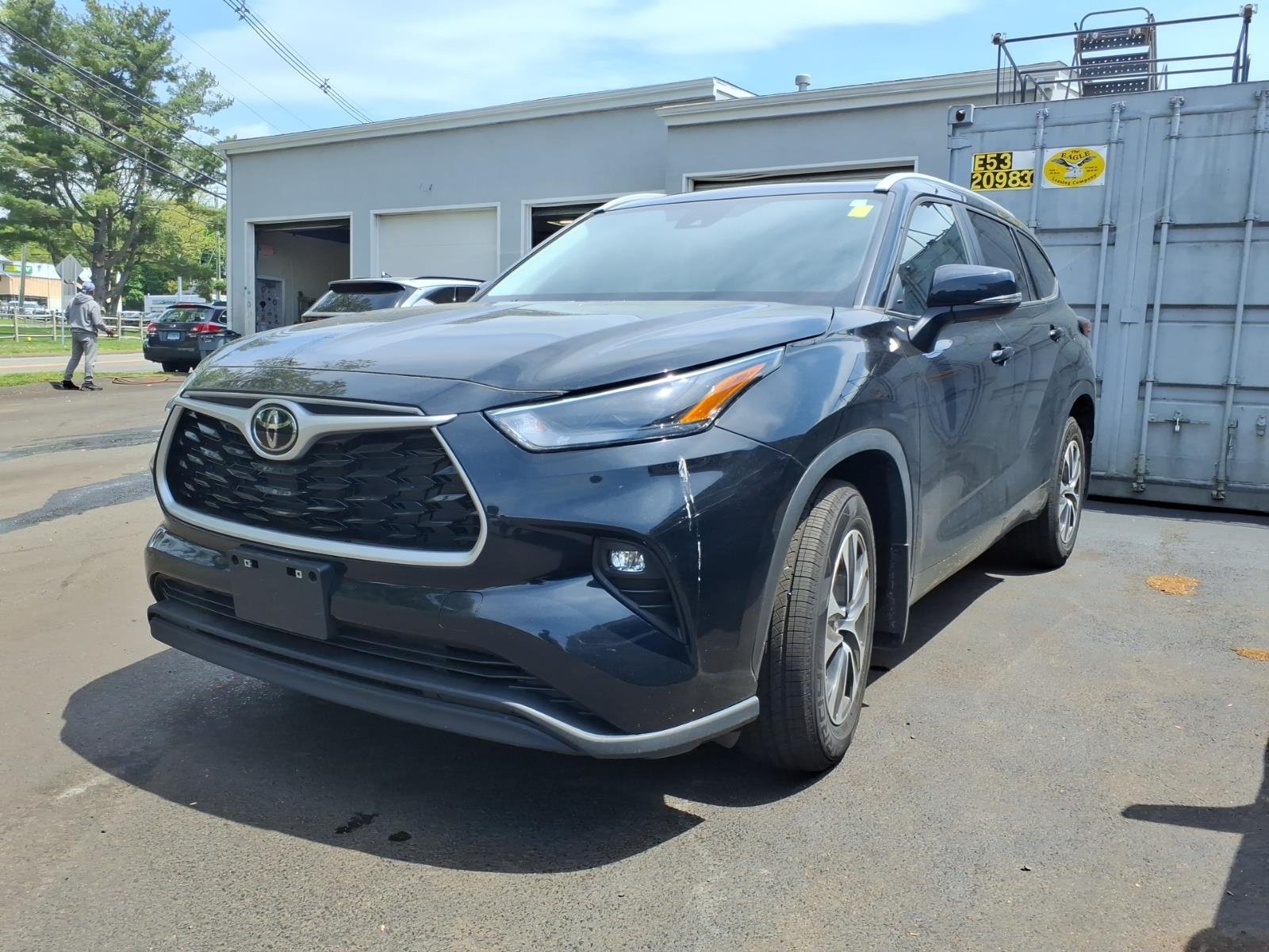 Used 2023 Midnight Black Metallic Toyota XLE image 1