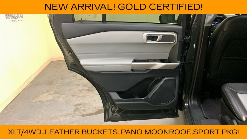 Certified Used 2023 Green Metallic Ford XLT image 24