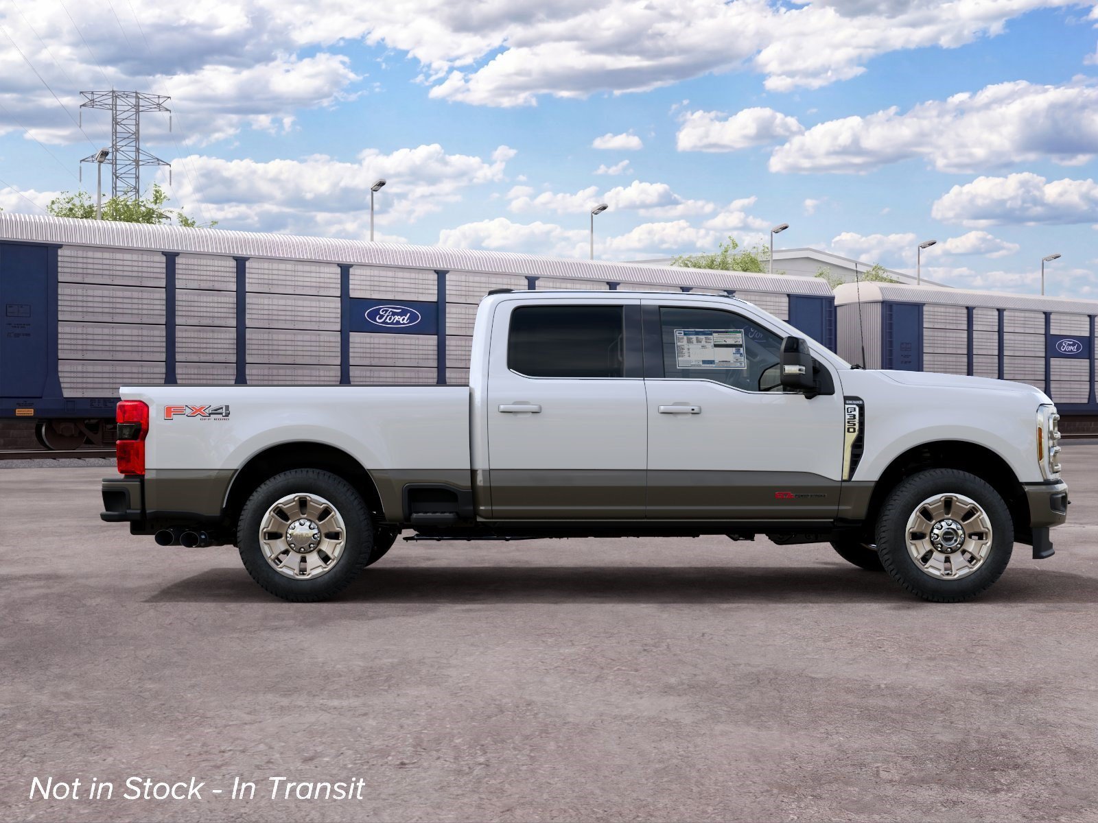 New 2027 Star White Metallic Tri-Coat Ford King Ranch image 20