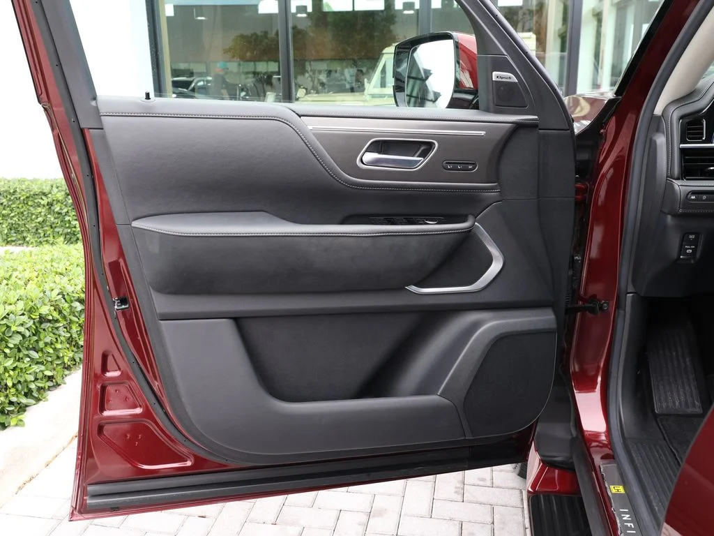 Certified Used 2025 Red INFINITI LUXE image 12