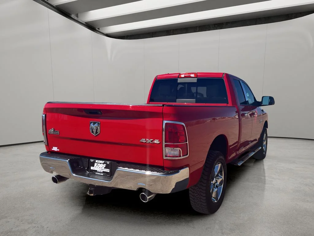 Used 2016 Flame Red Clearcoat Ram Big Horn image 5