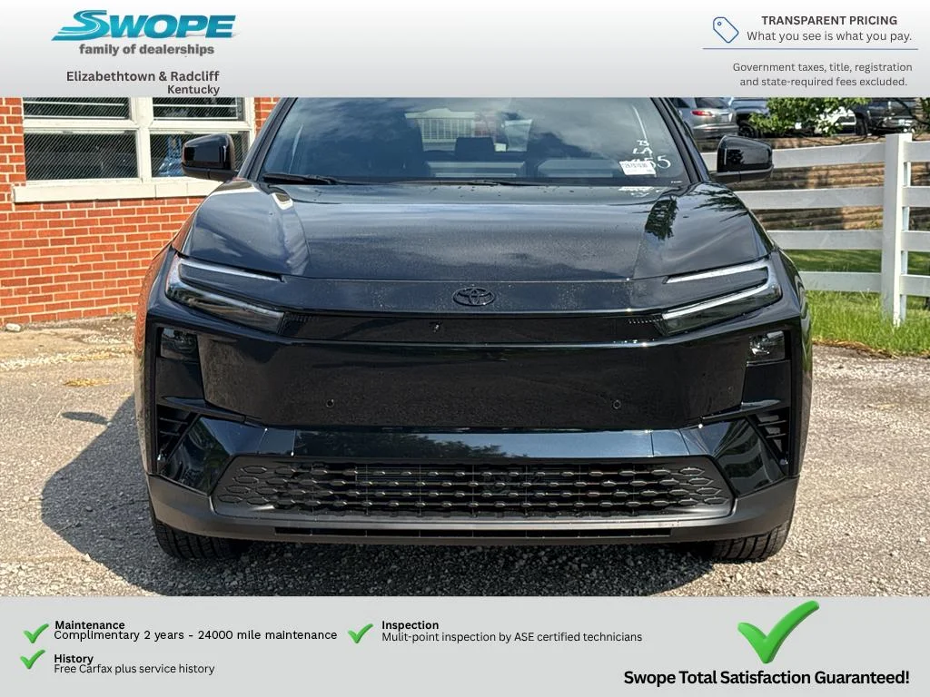 New 2026 Midnight Black Metallic Toyota XSE image 8