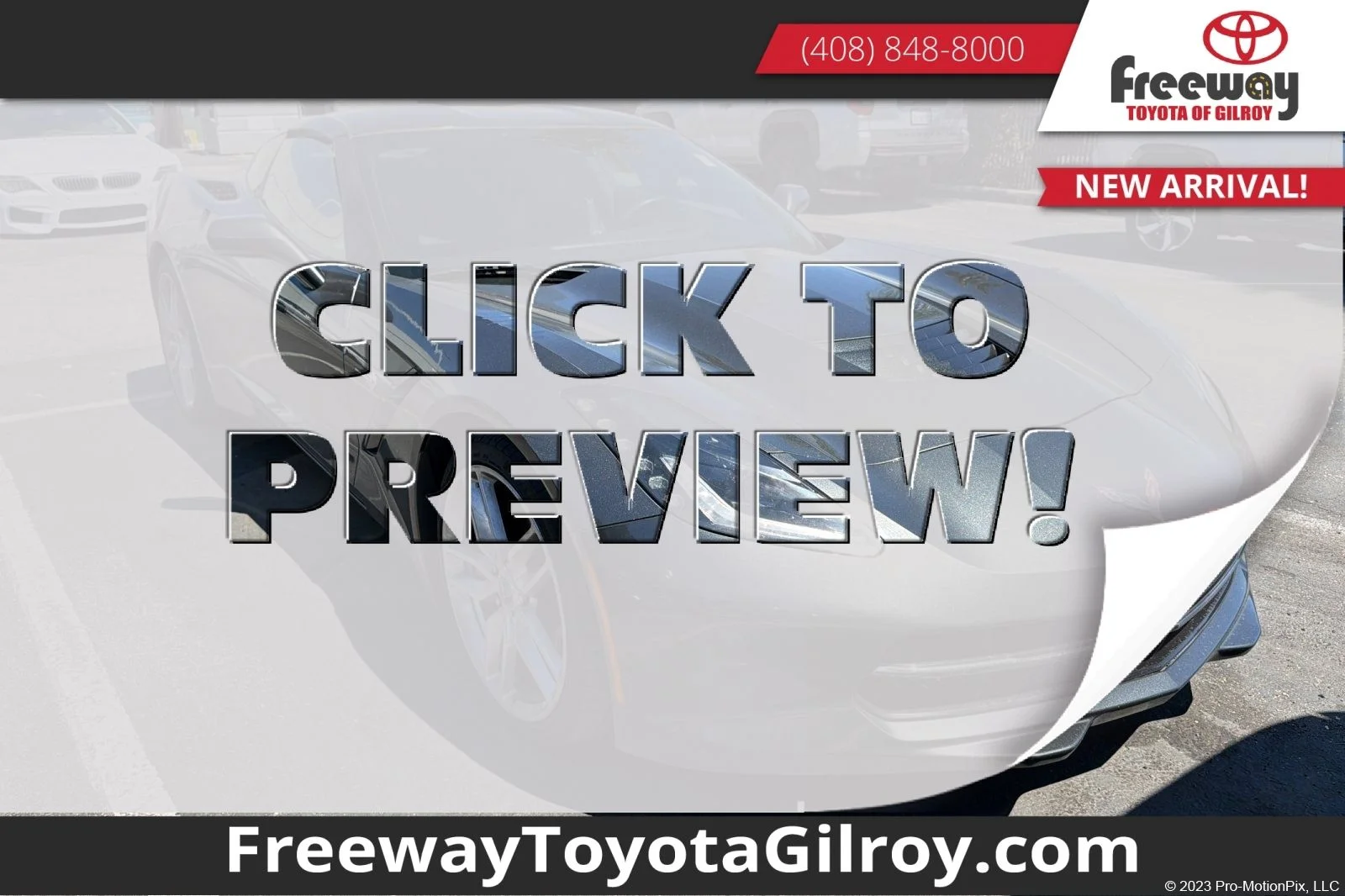 Used 2017 Gray Chevrolet Stingray Z51 image 1