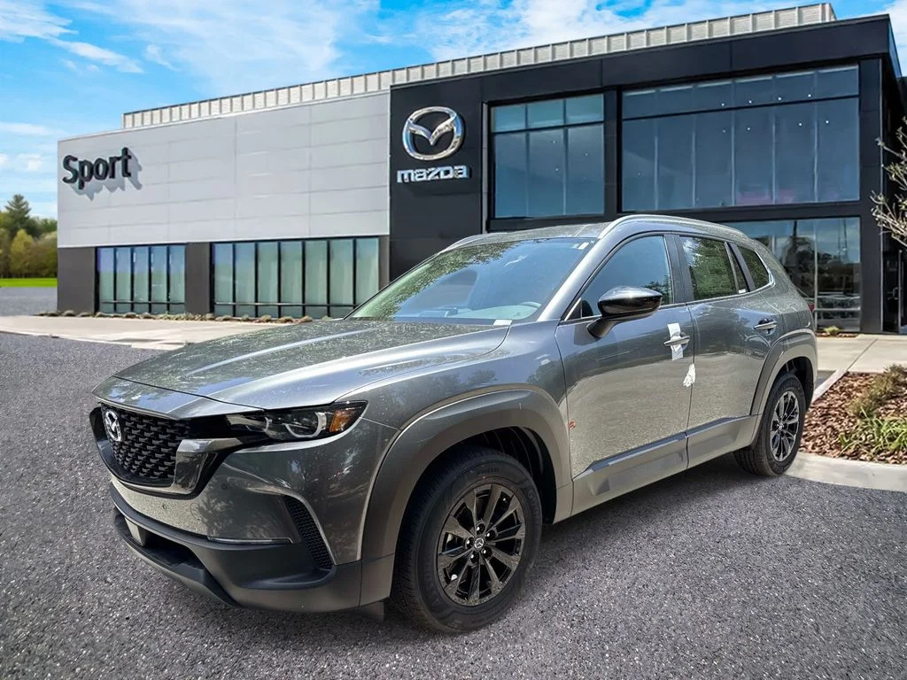 New 2026 Machine Gray Metallic Mazda Preferred AWD image 9