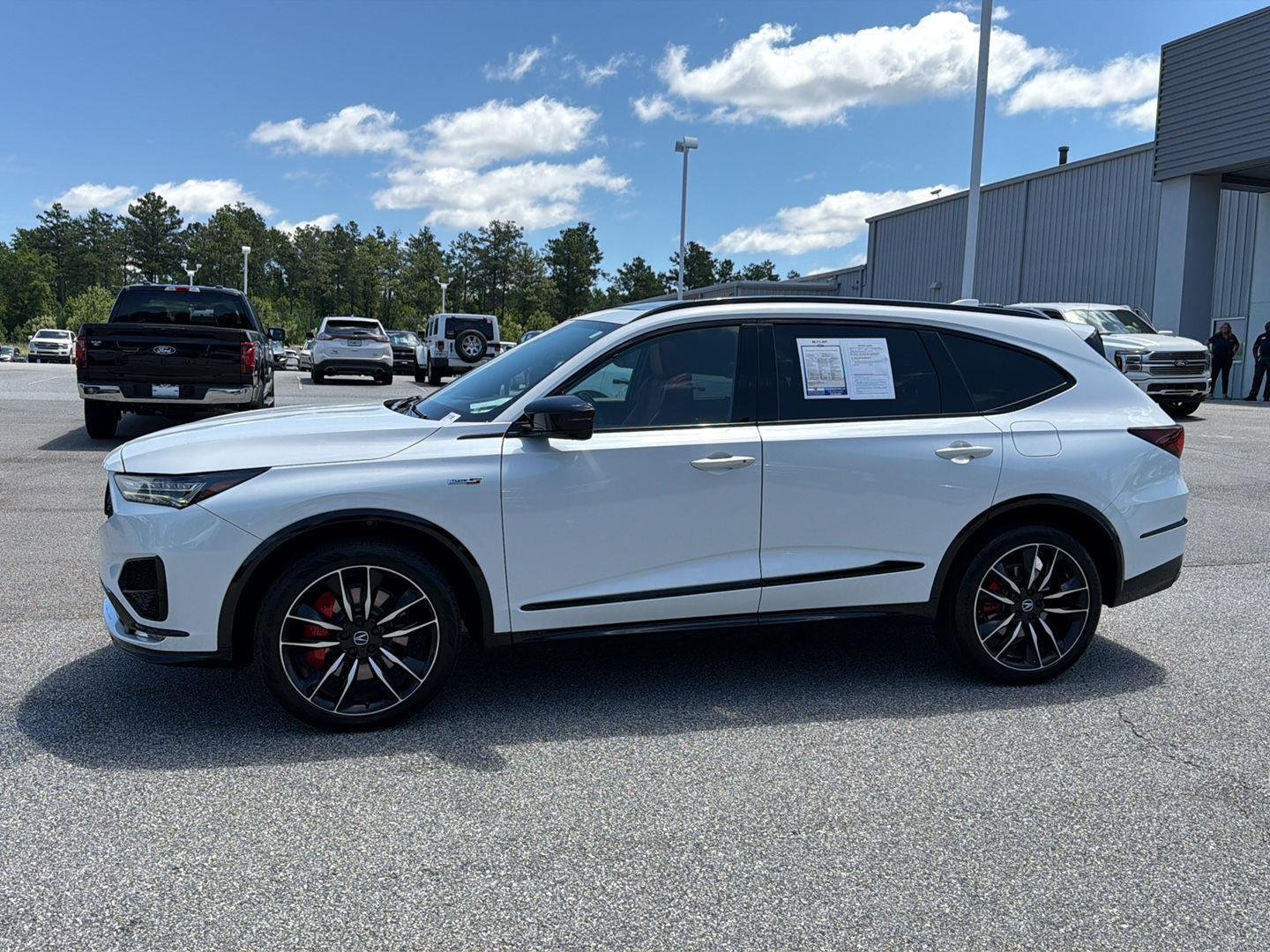 Used 2022 Platinum White Pearl Acura SH-AWD Type S w/Advance Package image 3