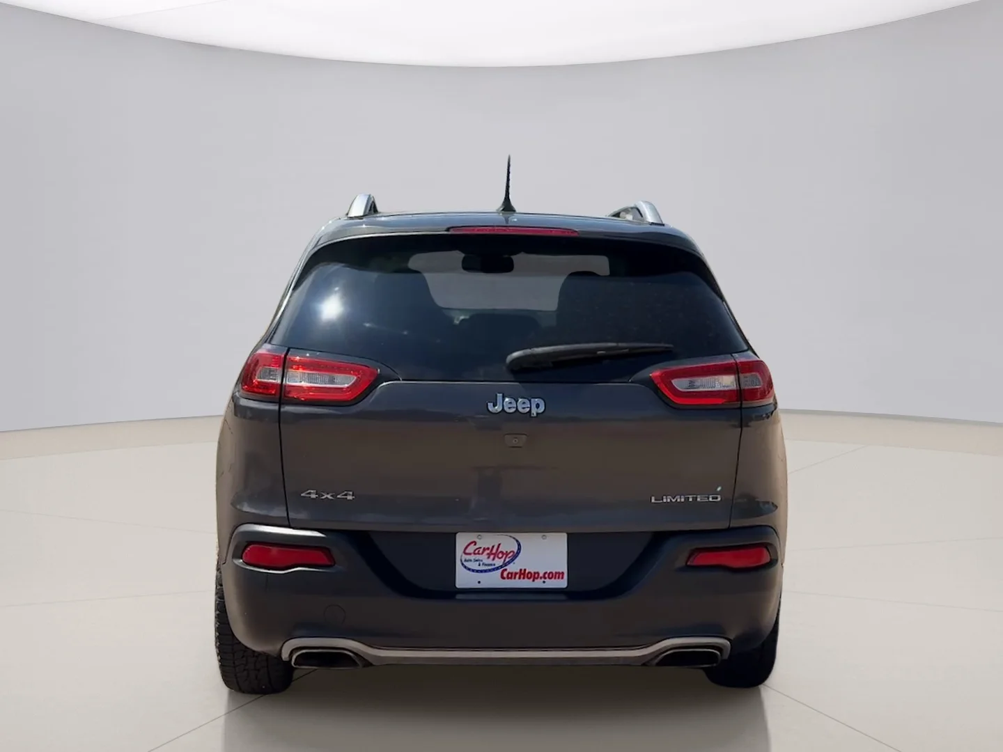 Used 2015 Gray Jeep LIMITED image 4