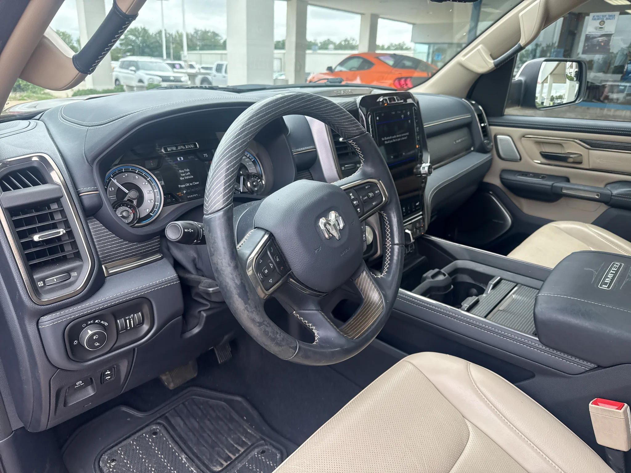 Used 2021 Delmonico Red Pearlcoat Ram Limited image 2