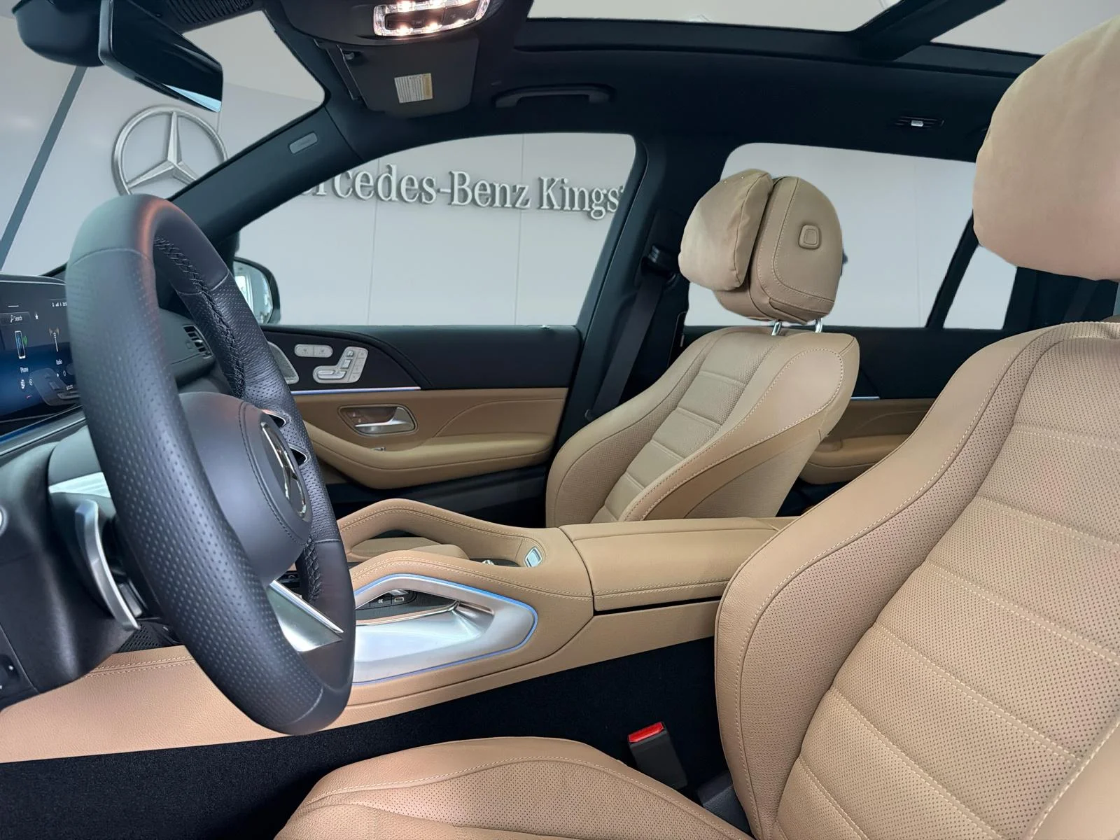 New 2026 Green Mercedes-Benz GLS 450 4MATIC SUV image 14