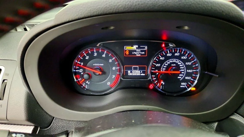 Used 2018 Ice Silver Metallic Subaru Limited 6-Speed w/ Navigation, Harman/Kardon & STI Shifter image 15