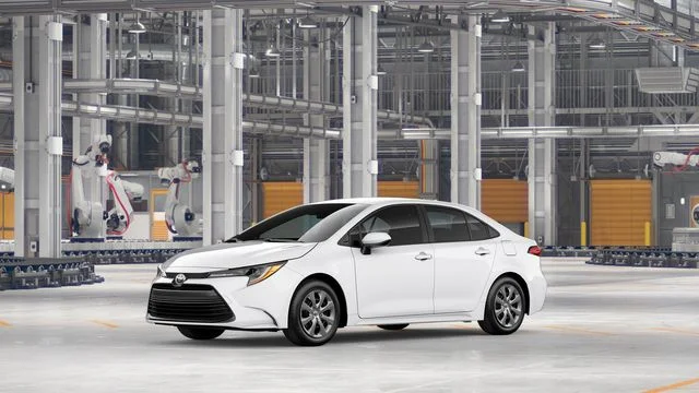 New 2026 White Toyota LE image 24