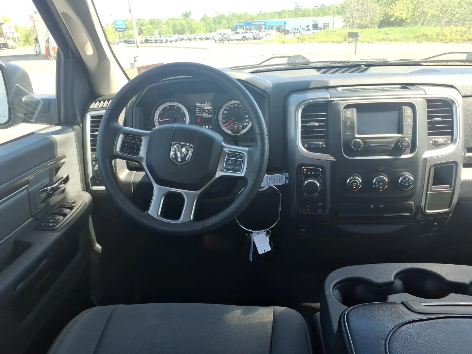 Used 2024 Bright White Clearcoat Ram SLT image 18